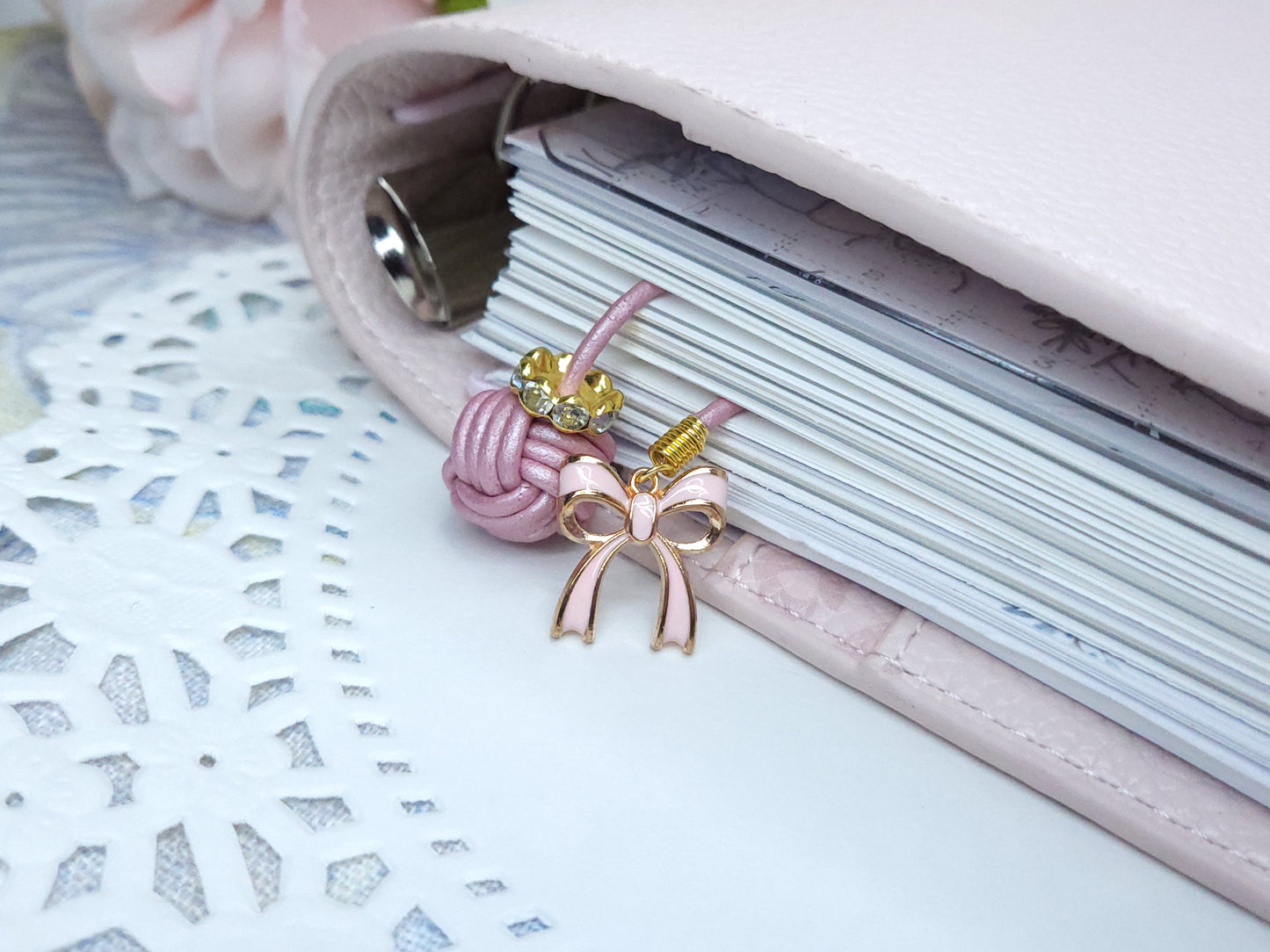 Bookmark - Pink Bow