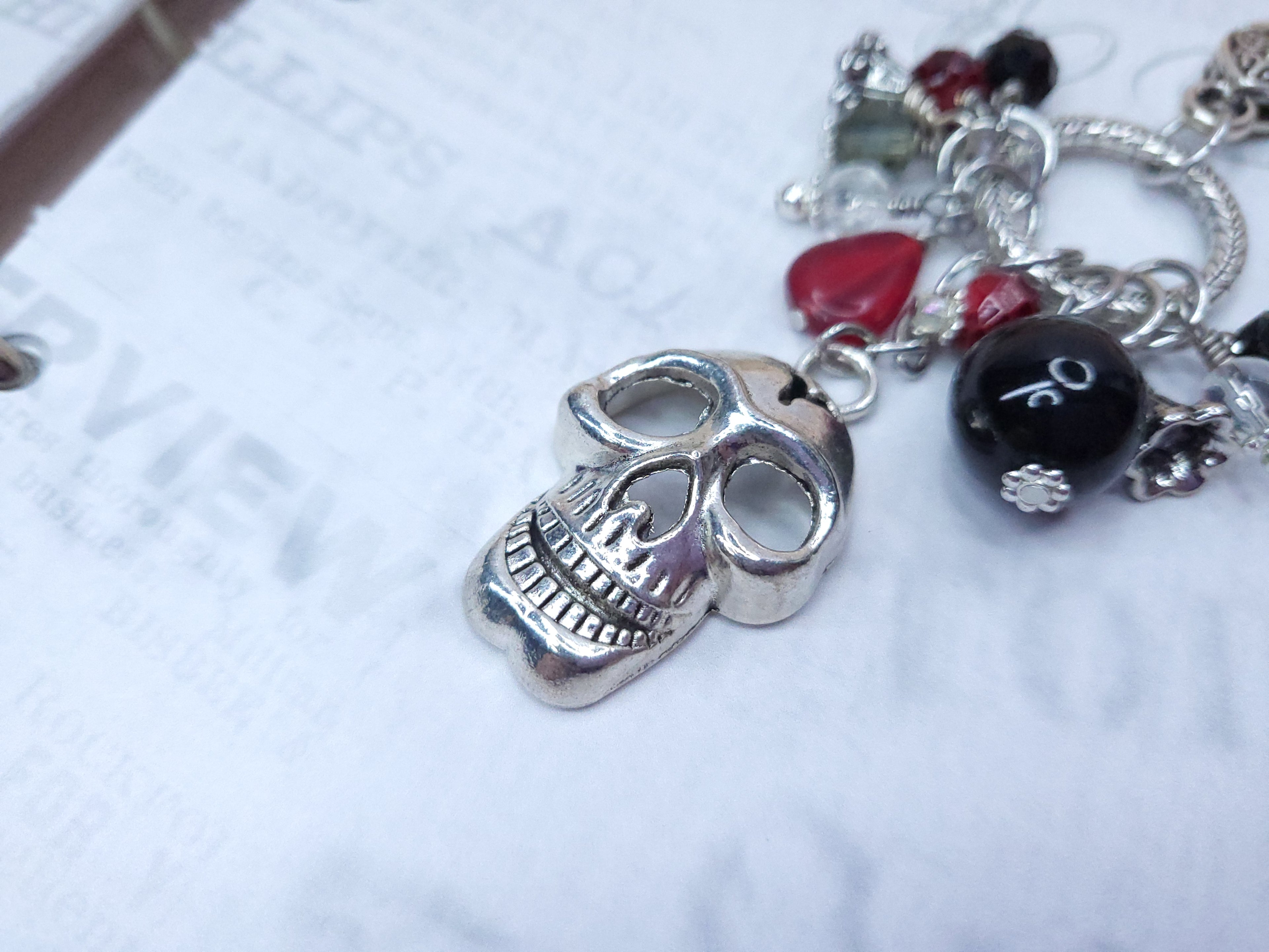 Chunky Dangle - 3D Skull