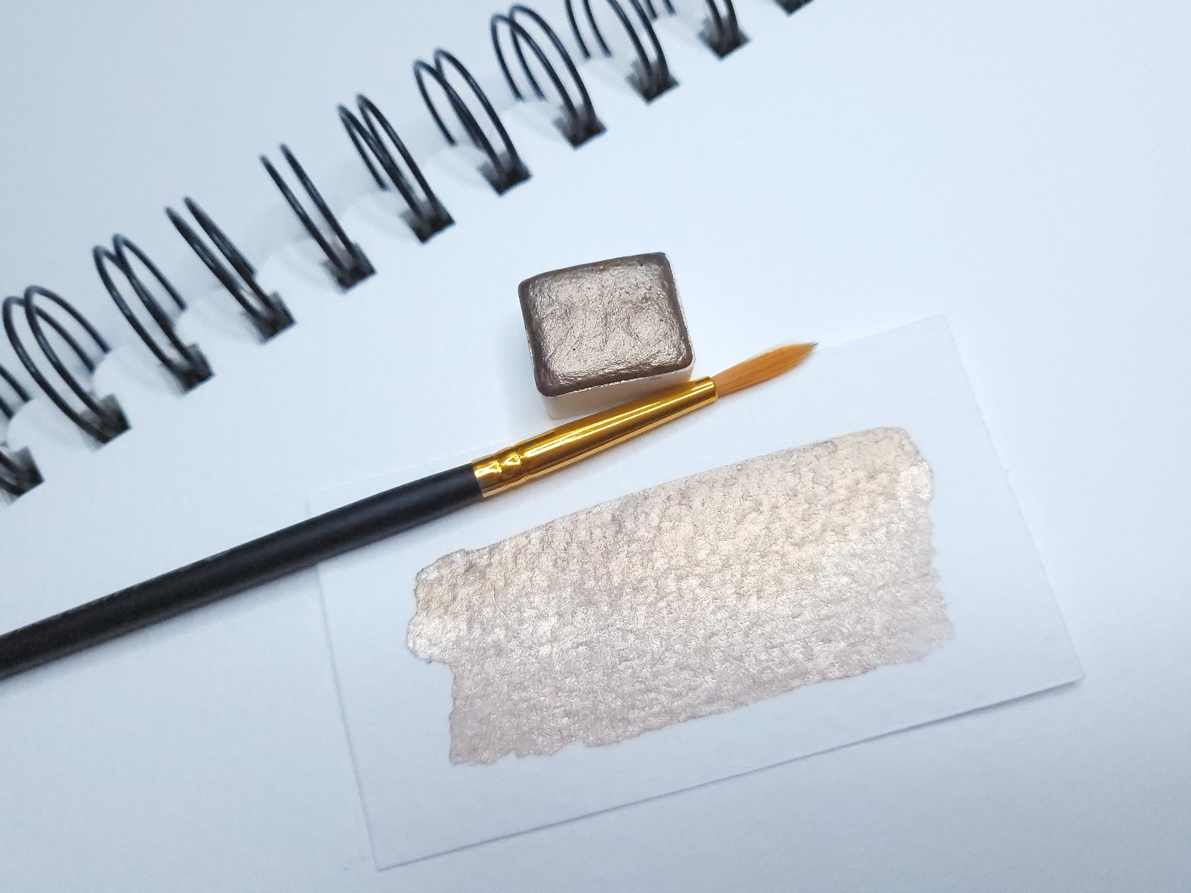 Watercolor Half Pan - Gilded Fall