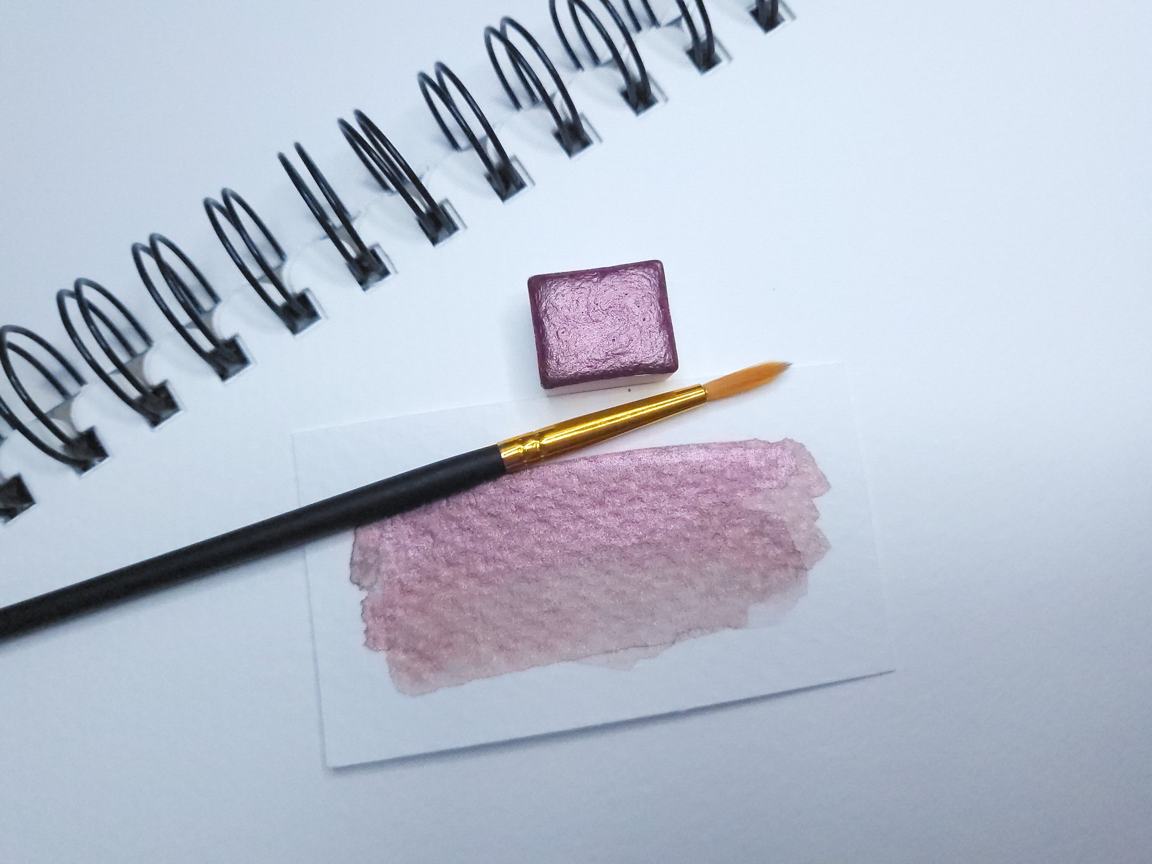 Watercolor Half Pan - Sugar Plum
