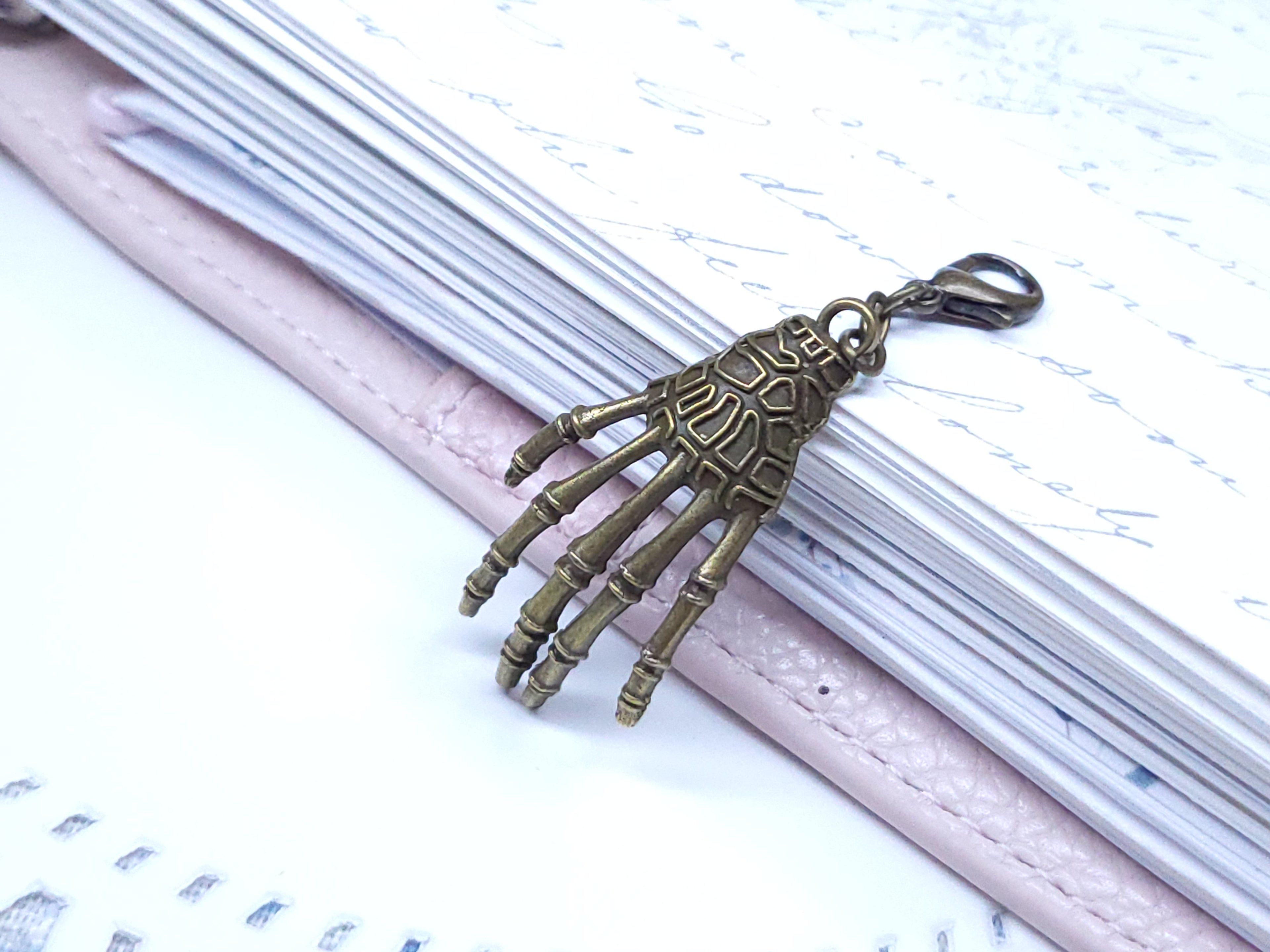 Classic Charm - Bronze Skeleton Hand