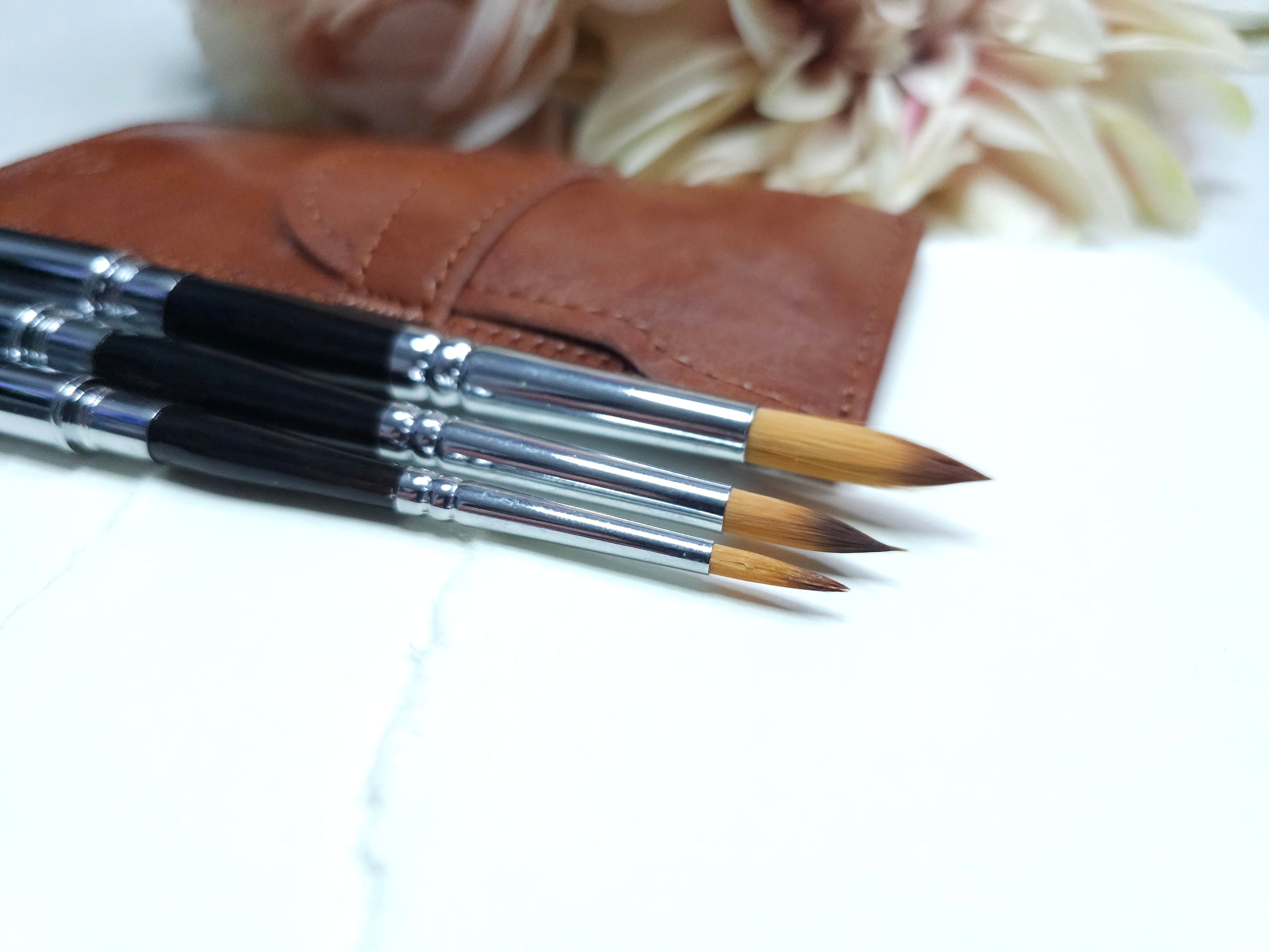 Watercolor Travel Brush Set