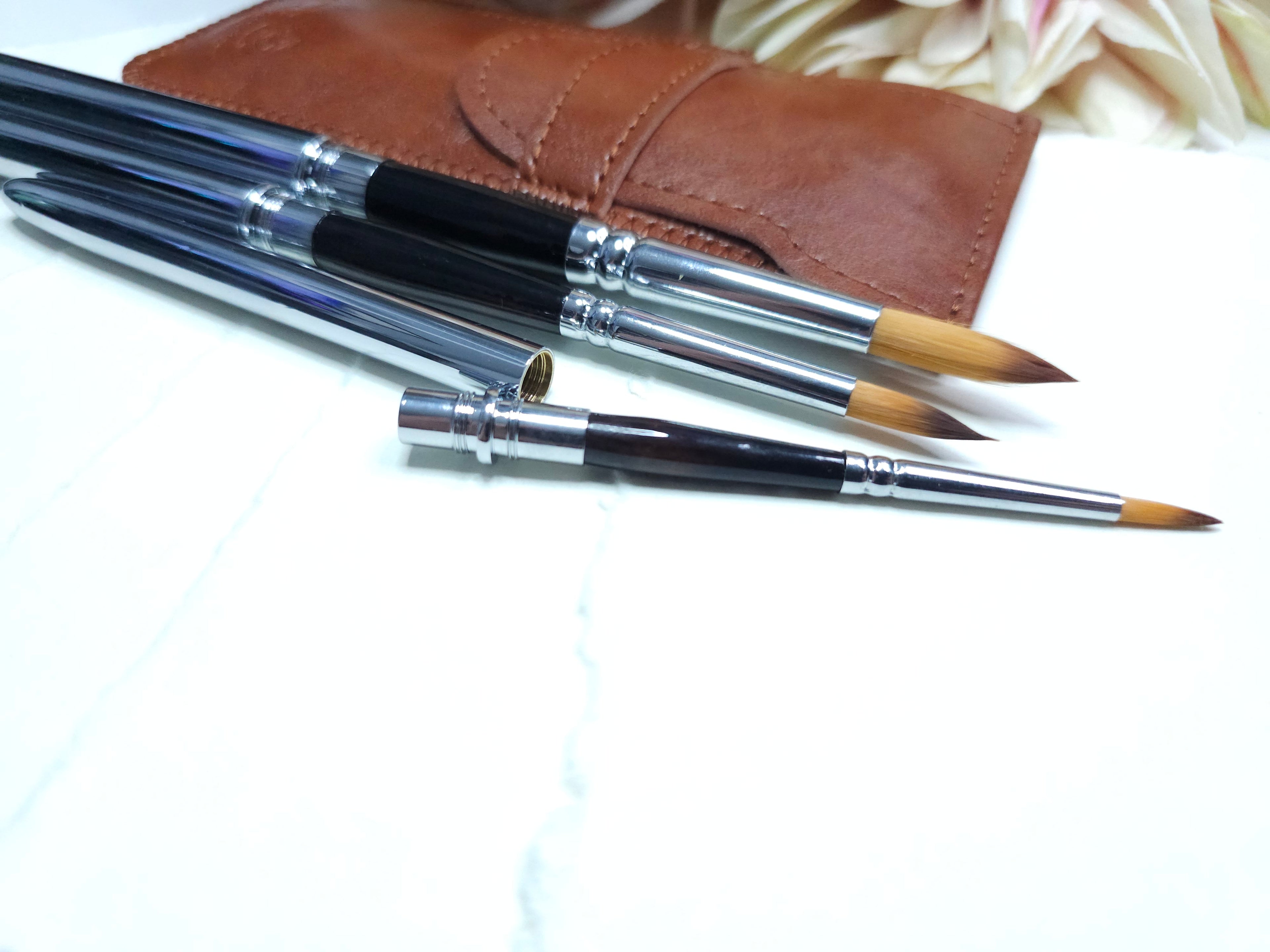 Watercolor Travel Brush Set