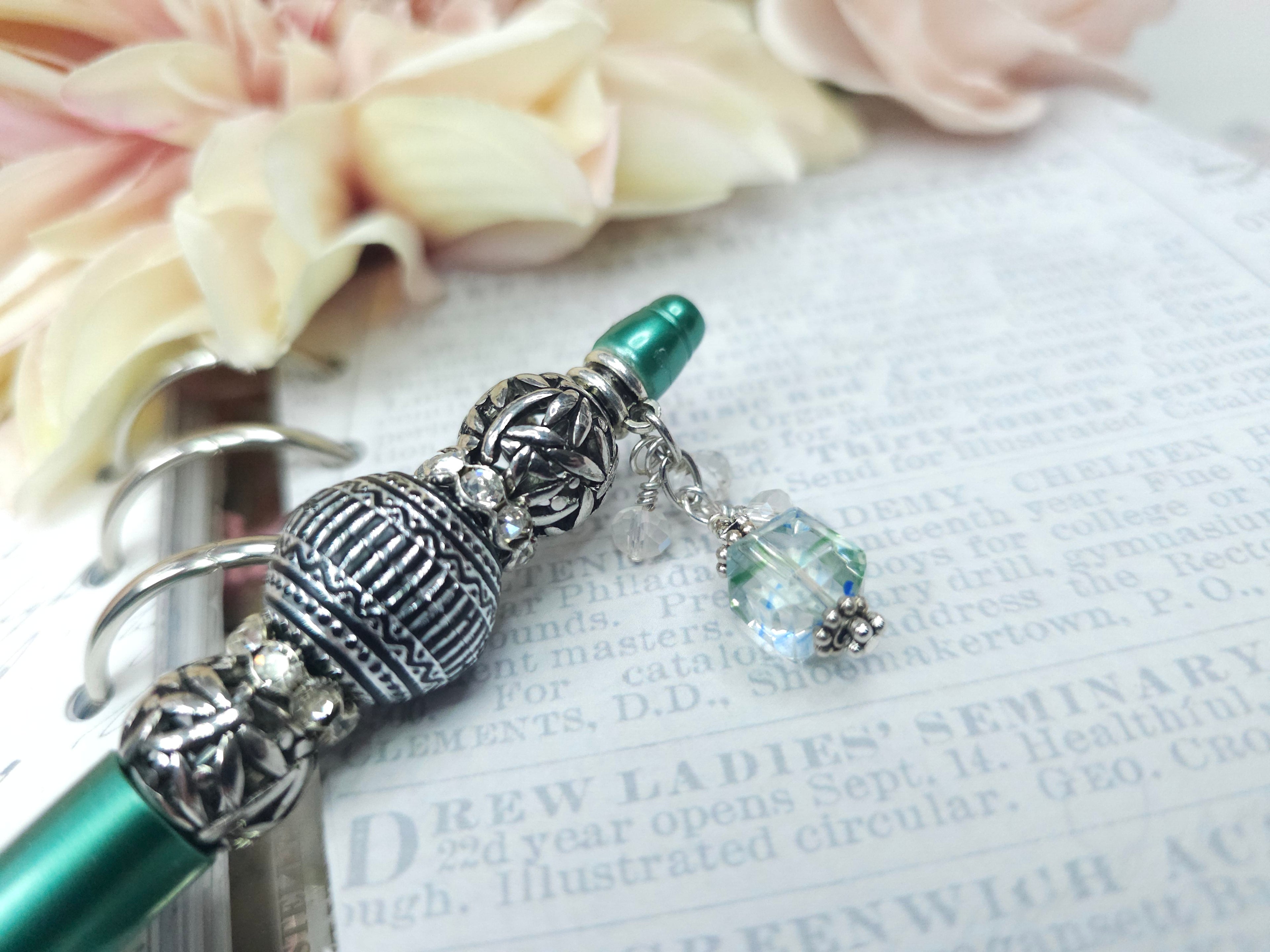 Beaded Pen - Dragonflies