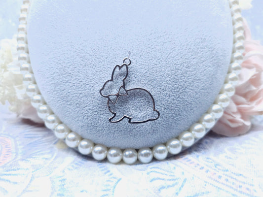 Custom - Bunny Sitting Bezel (Silver)