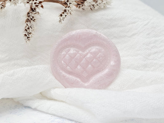Wax Seal Stickers - Quilted Heart