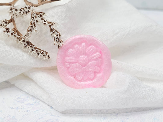 Wax Seal Stickers - Daisy with Butterfly