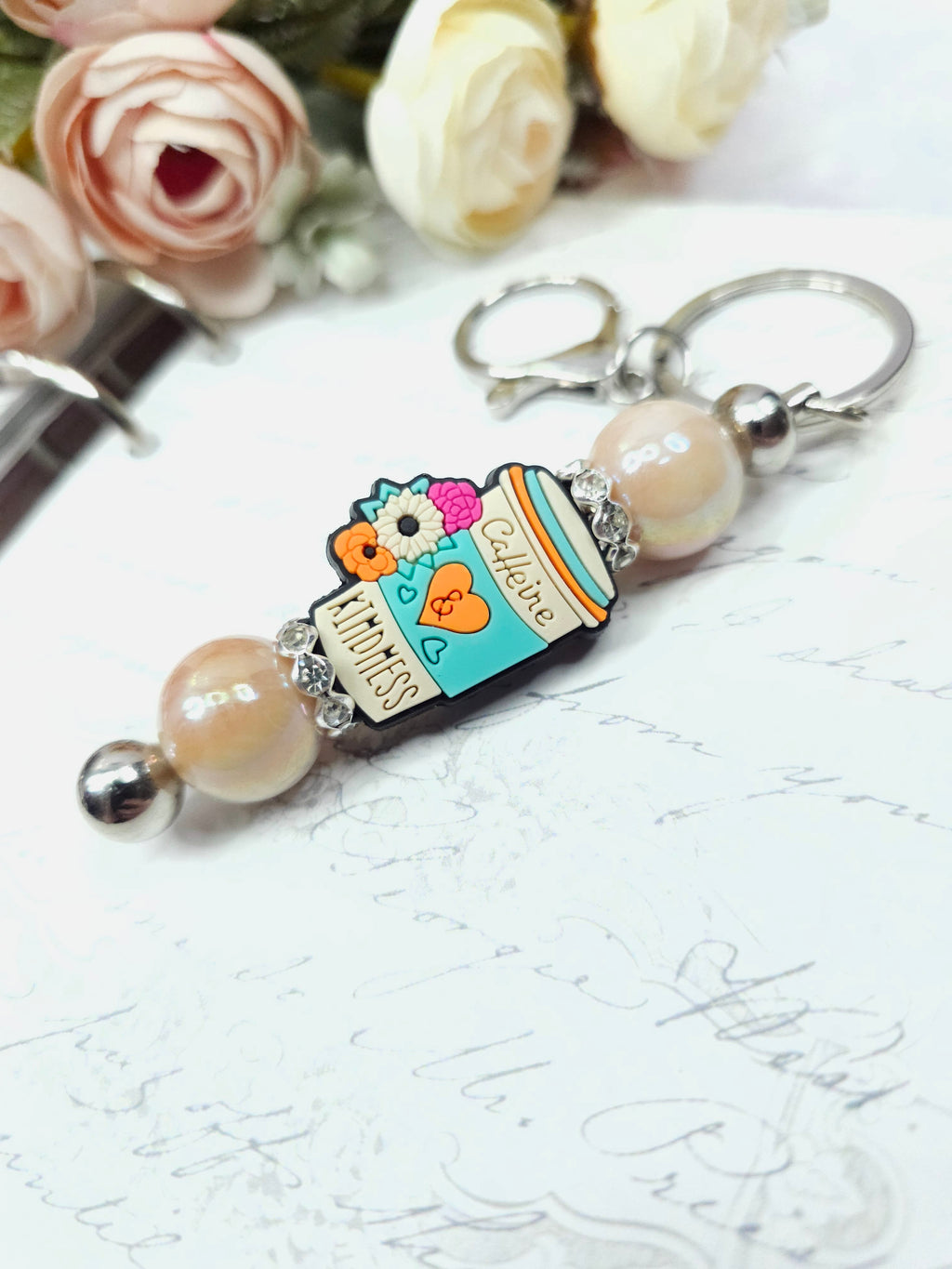 Keychain - Caffeine & Kindness