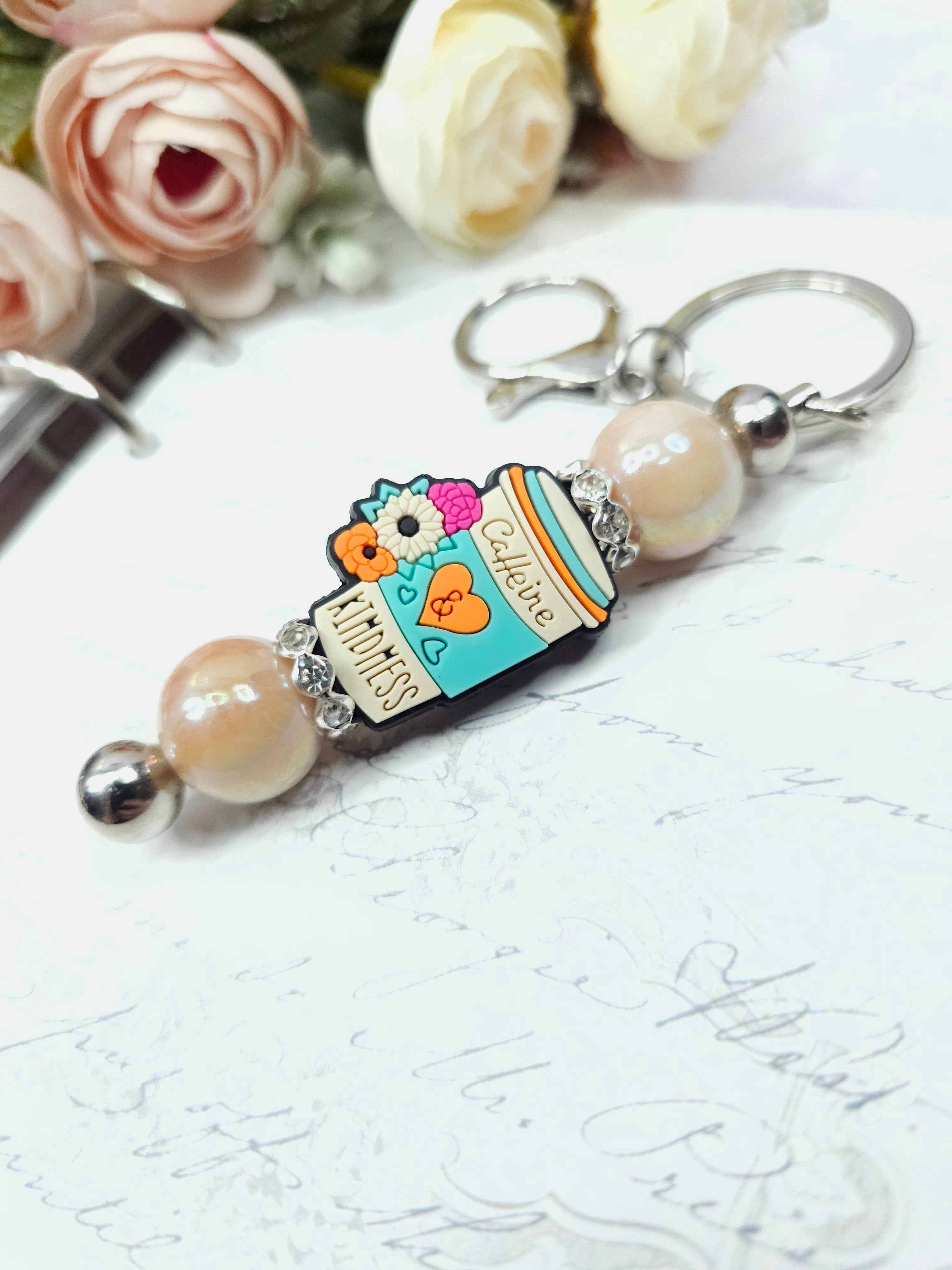 Keychain - Caffeine & Kindness