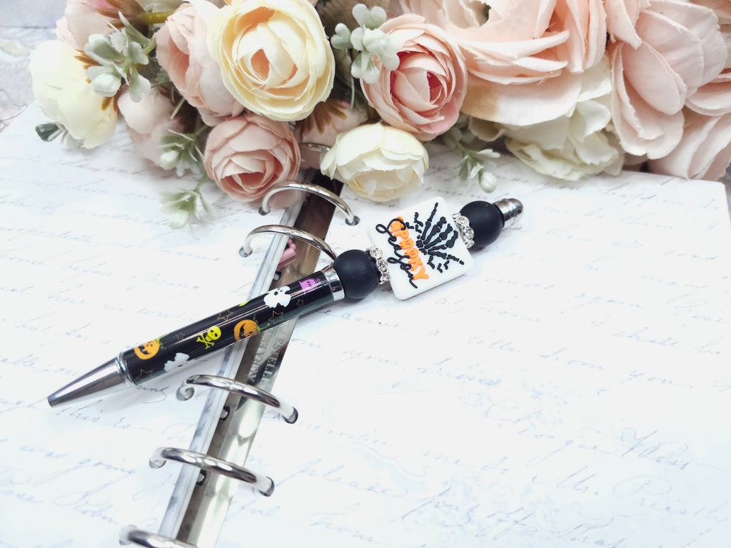 Beaded Pen - Spooky Season