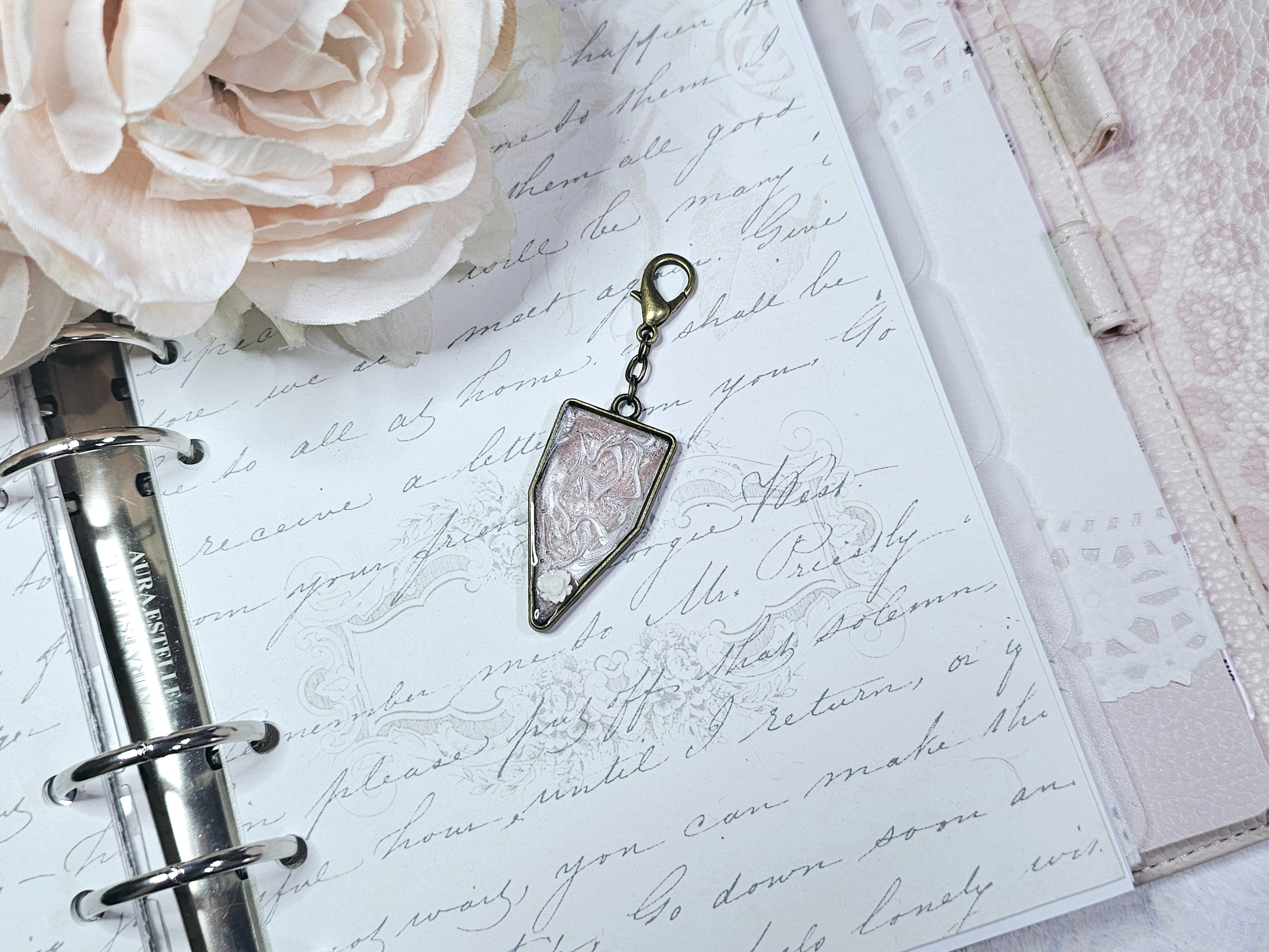 Classic Charm - Bronze Flag Floral