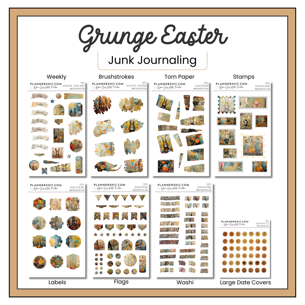 Grunge Easter (Journaling)