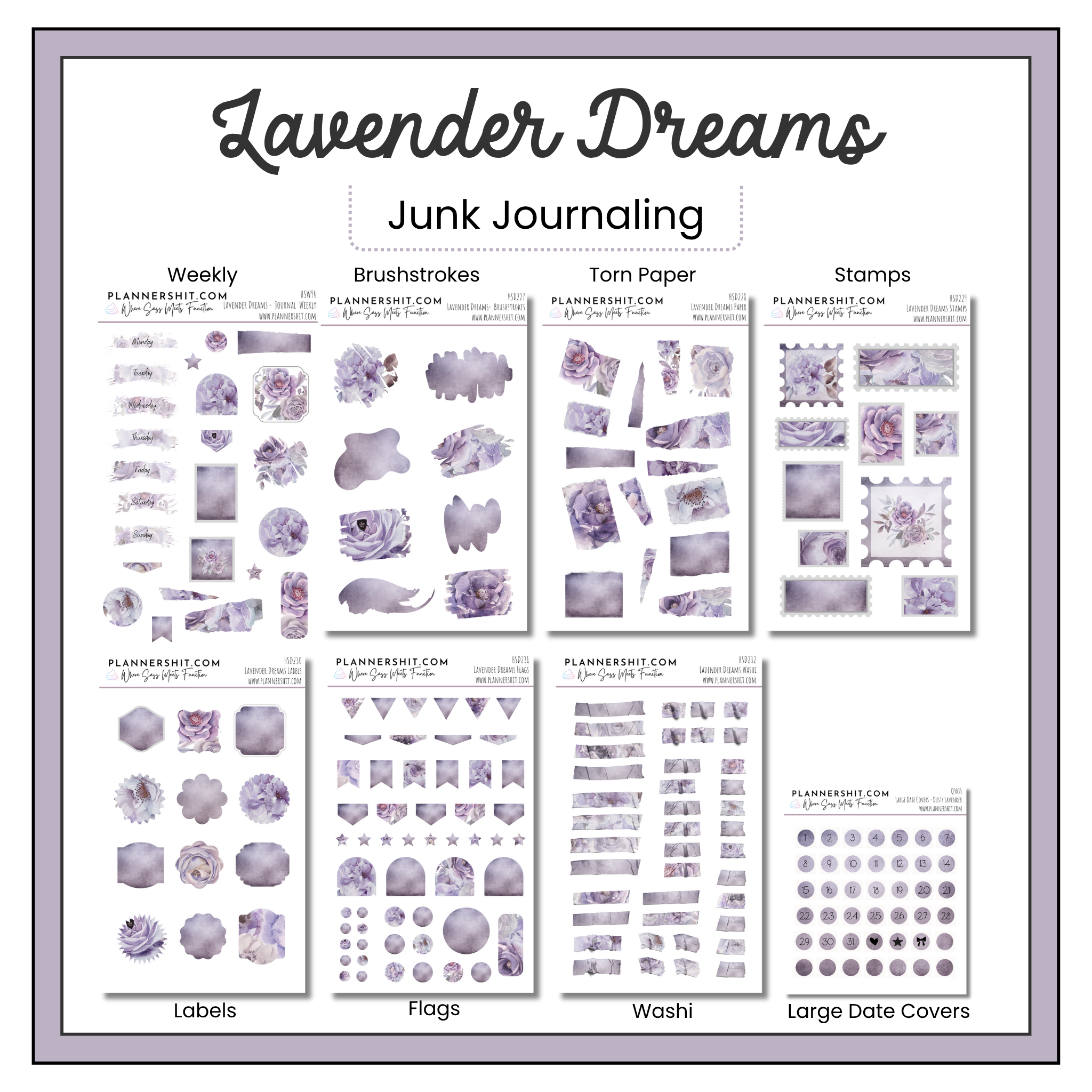 Lavender Dreams (Journaling)