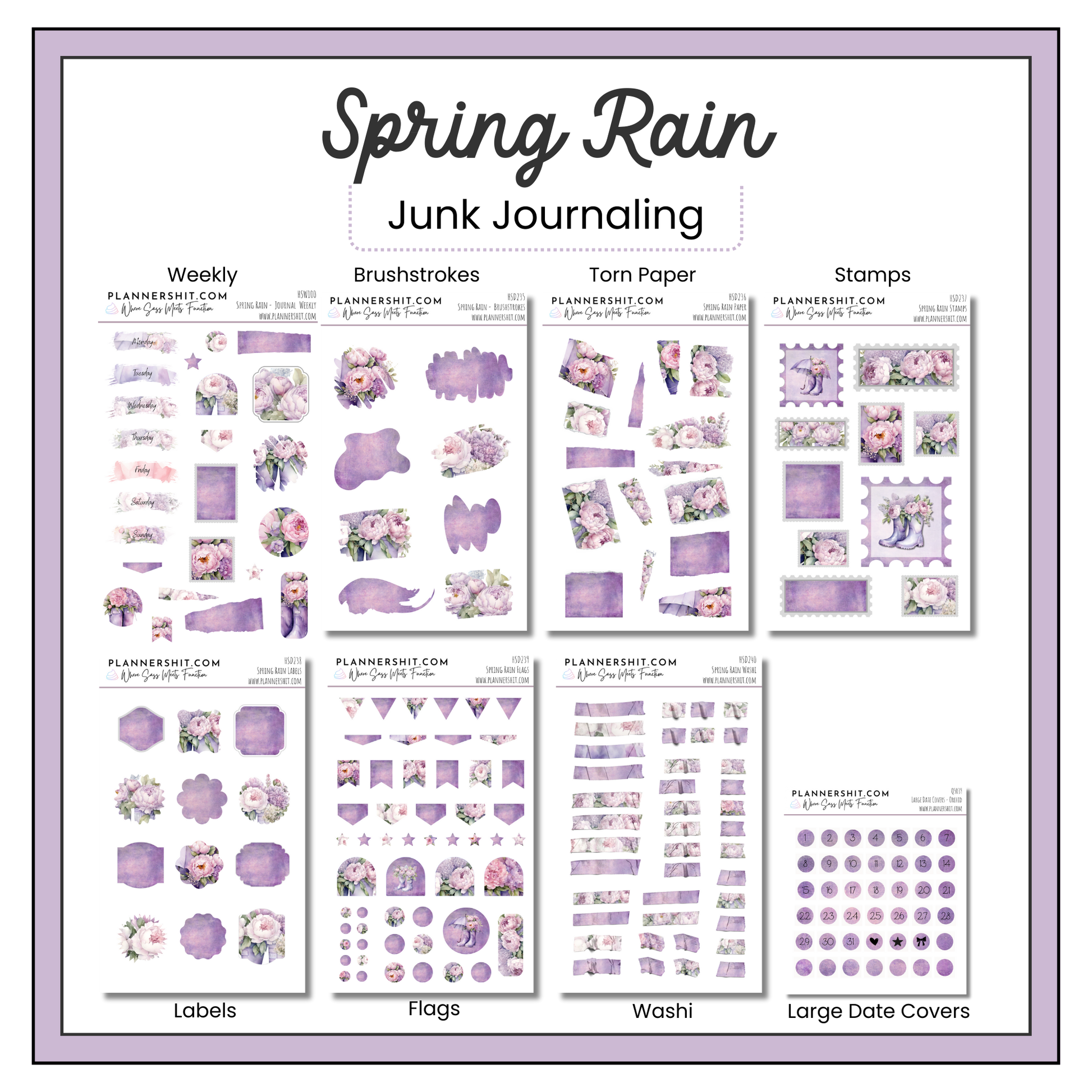 Spring Rain (Journaling)