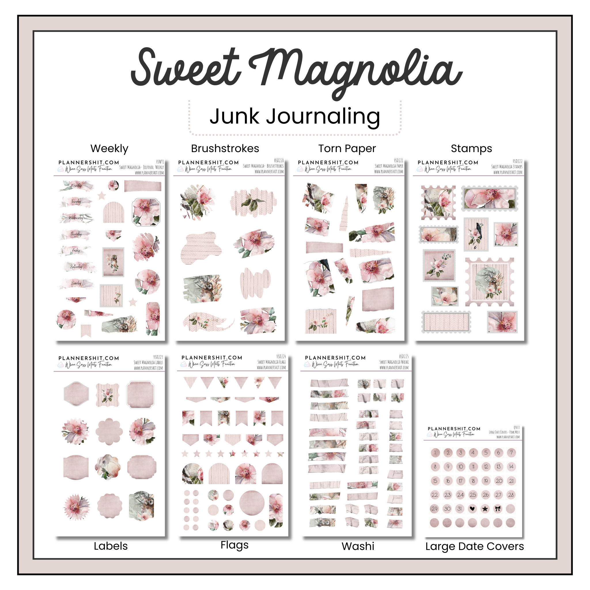 Sweet Magnolia (Journaling)
