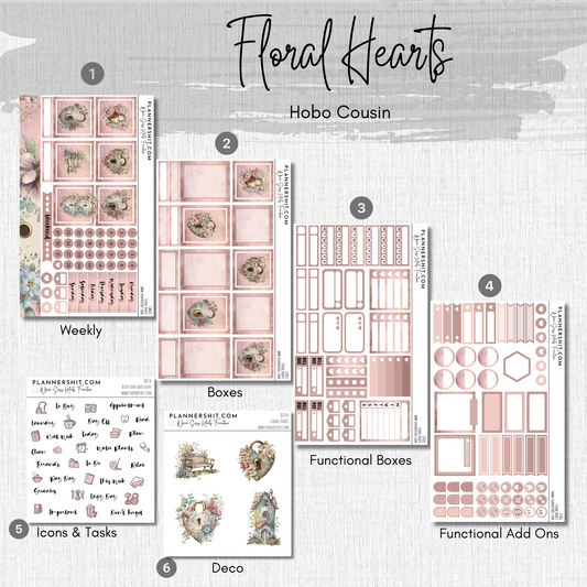Floral Hearts (Cousin)