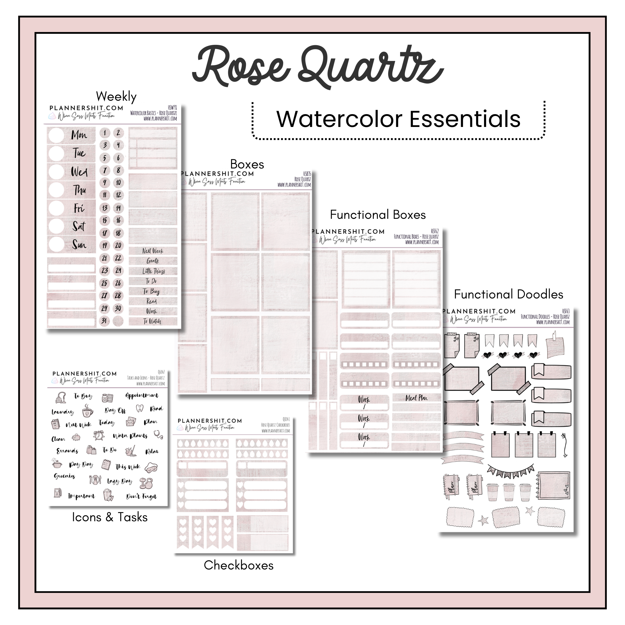 Rose Quartz (Watercolor Essentials)
