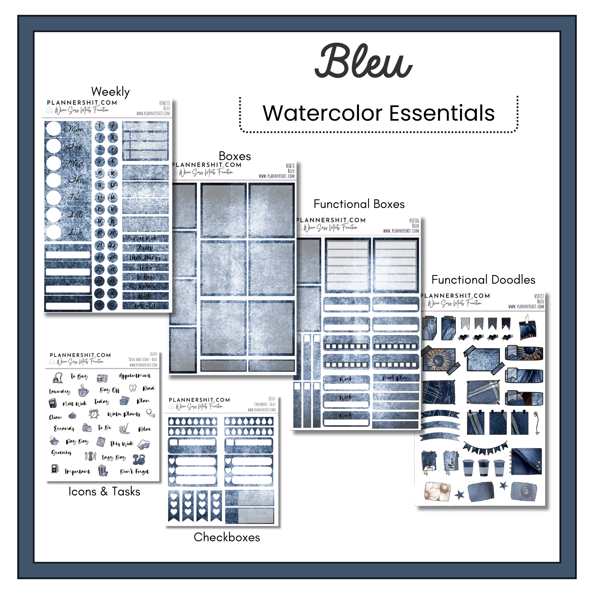 Cafe Bleu (Watercolor Essentials)