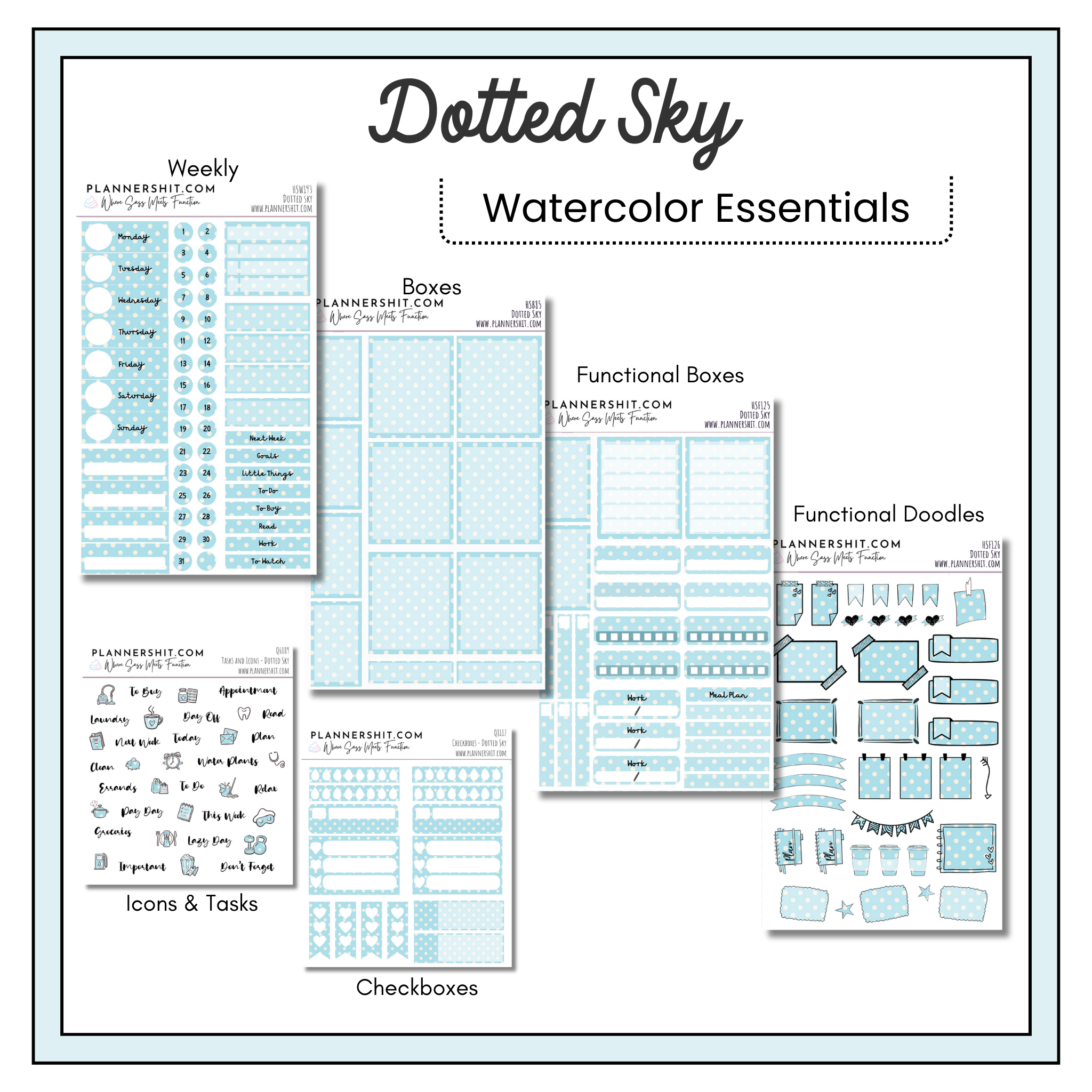 Dotted Sky (Watercolor Essentials)