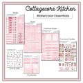 Cottagecore Kitchen (Watercolor Essentials)