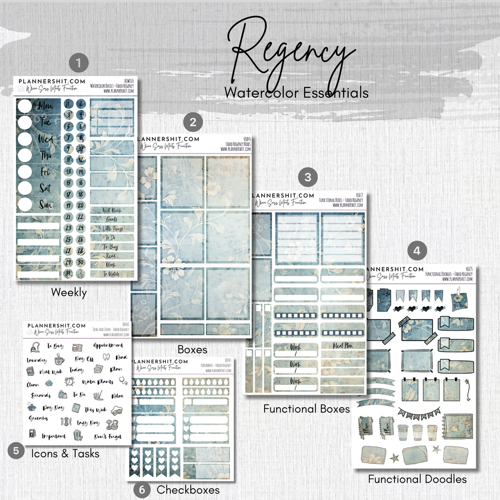 Faded Regency (Watercolor Essentials)