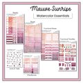 Mauve Sunrise (Watercolor Essentials)