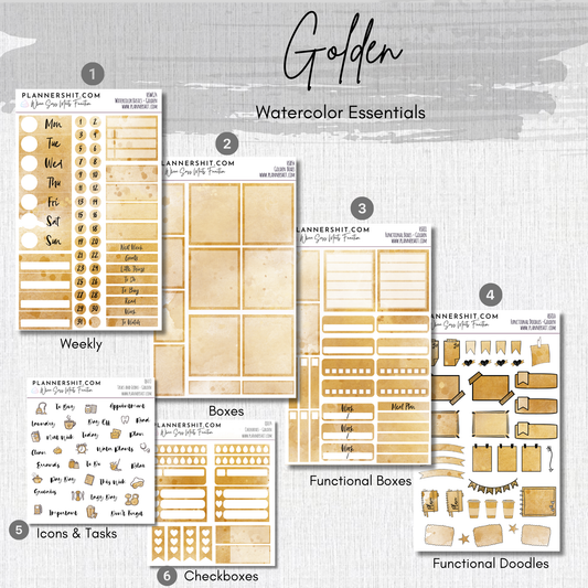 Golden (Watercolor Essentials)