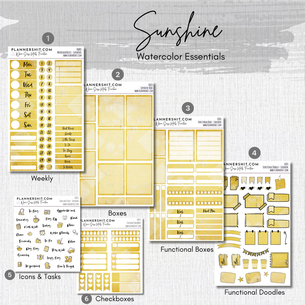 Sunshine (Watercolor Essentials)