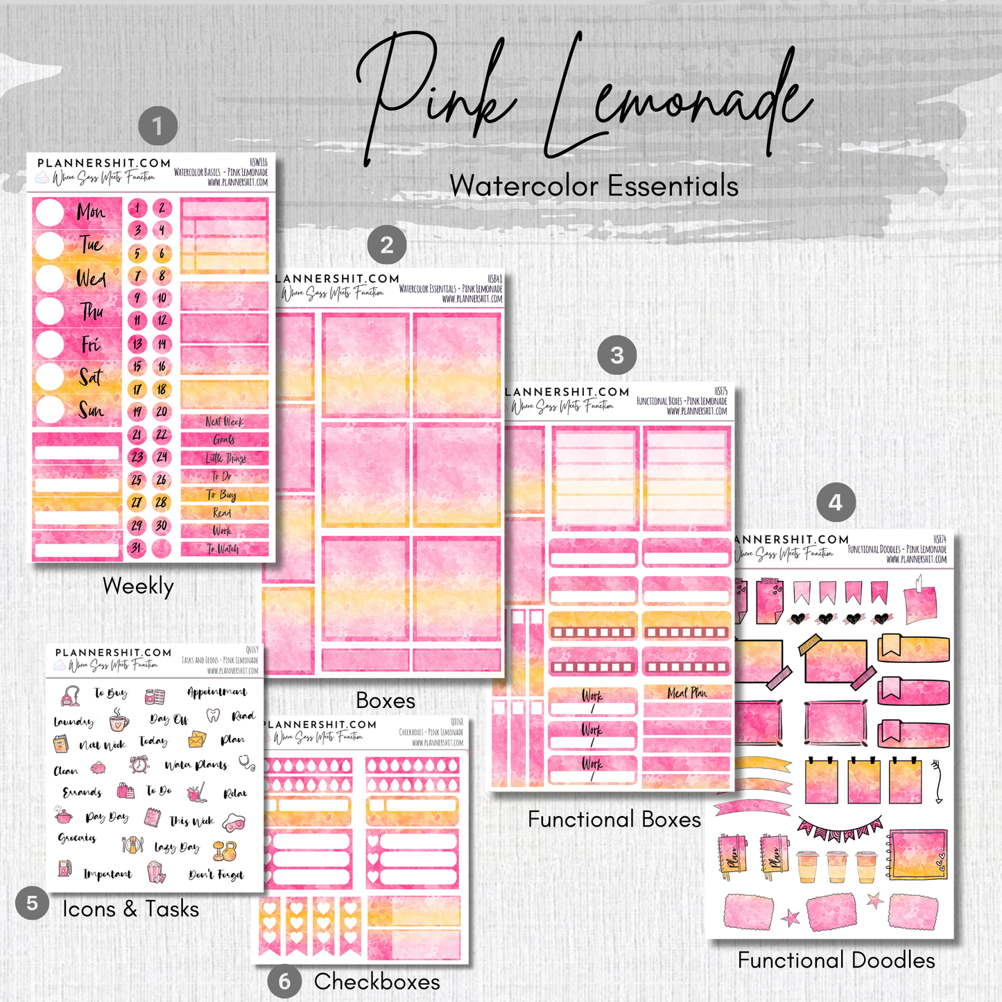 Pink Lemonade (Watercolor Essentials)