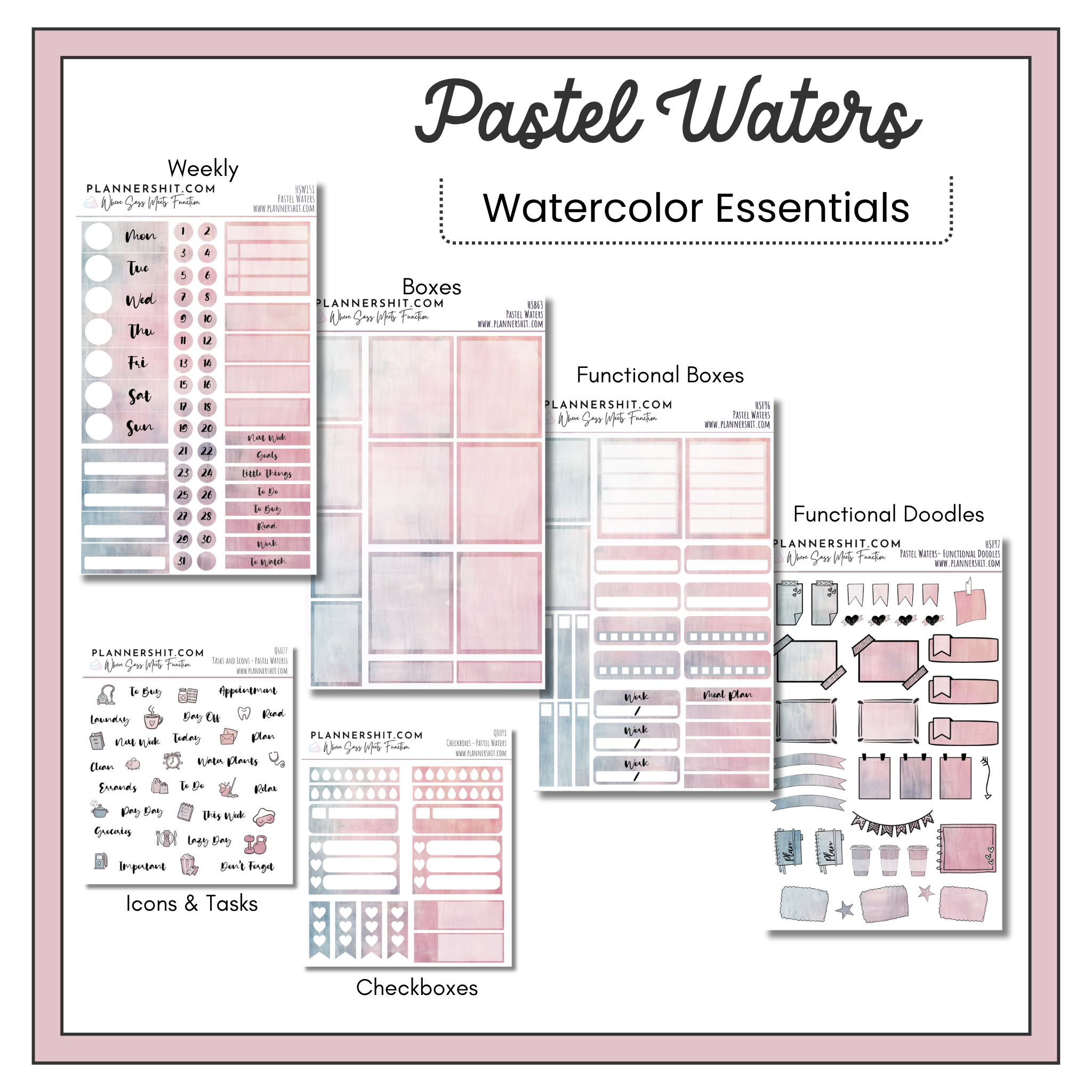 Pastel Waters (Watercolor Essentials)