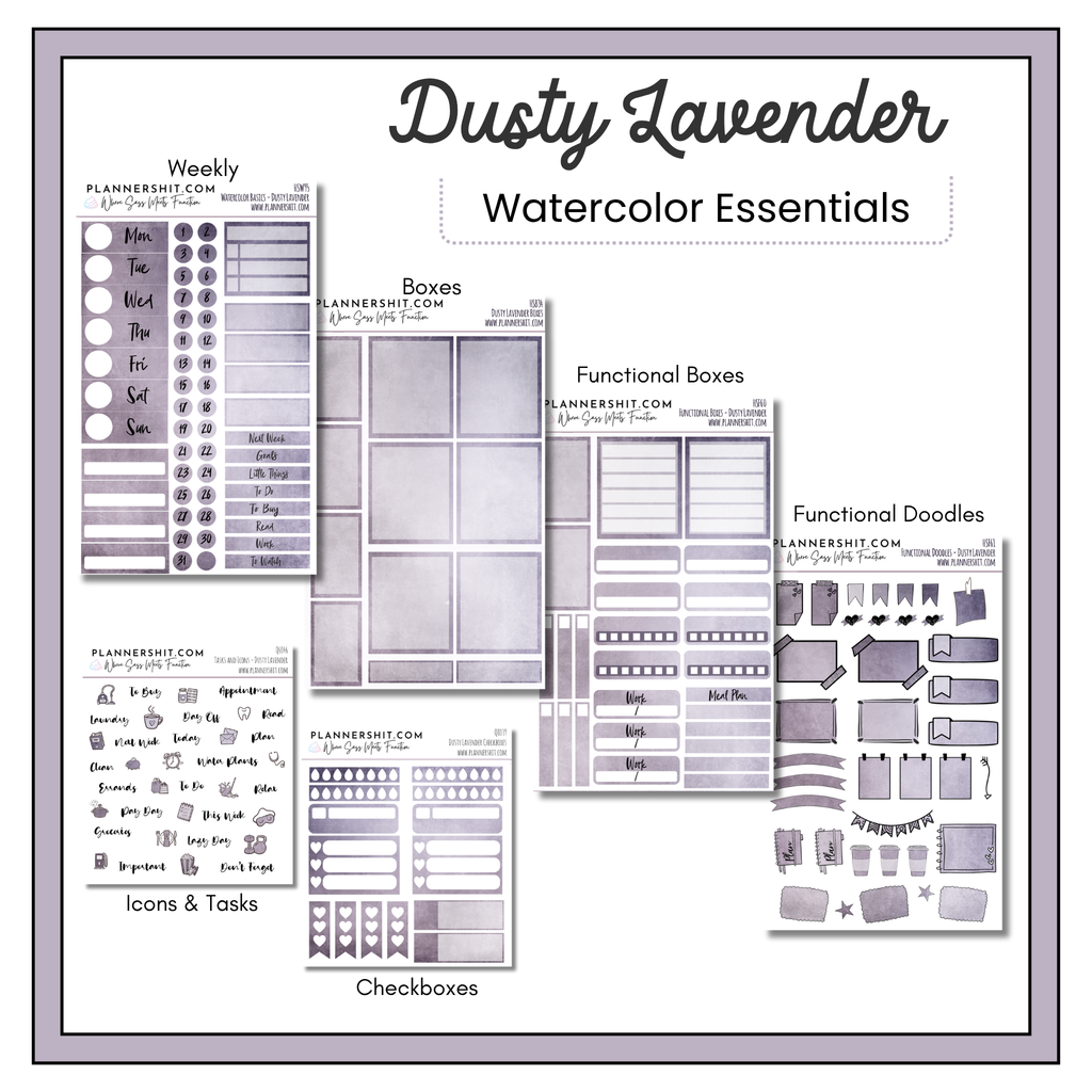 Dusty Lavender (Watercolor Essentials)