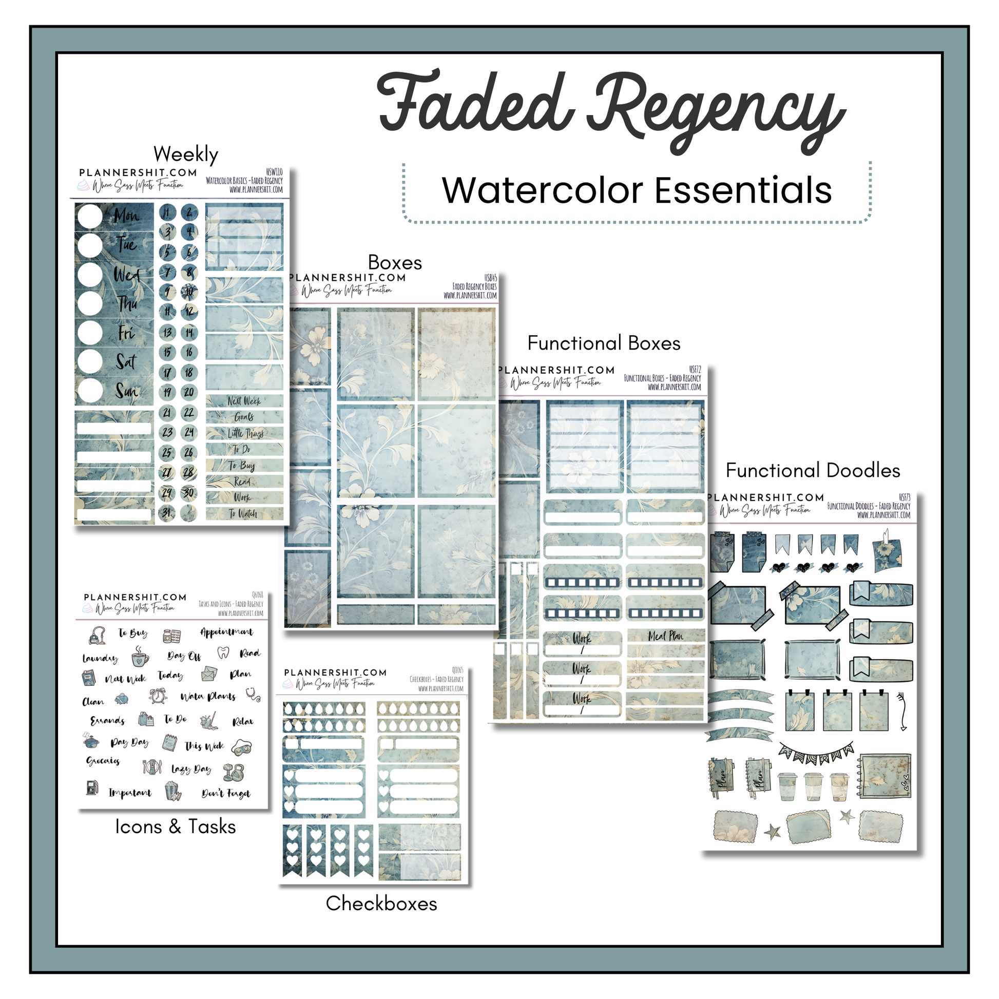 Faded Regency (Watercolor Essentials)