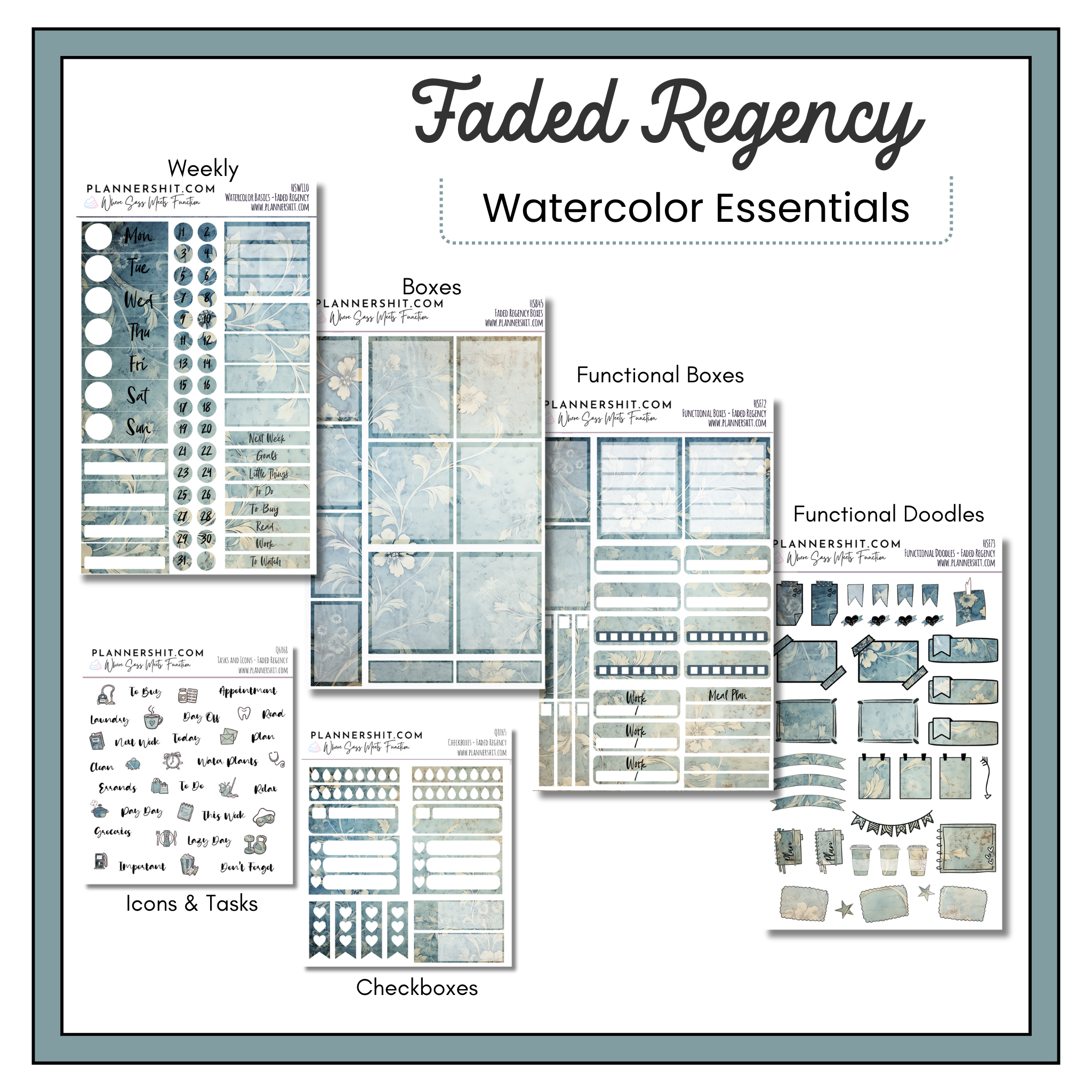 Faded Regency (Watercolor Essentials)