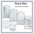 Faded Blue (Watercolor Essentials)
