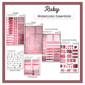 Ruby (Watercolor Essentials)