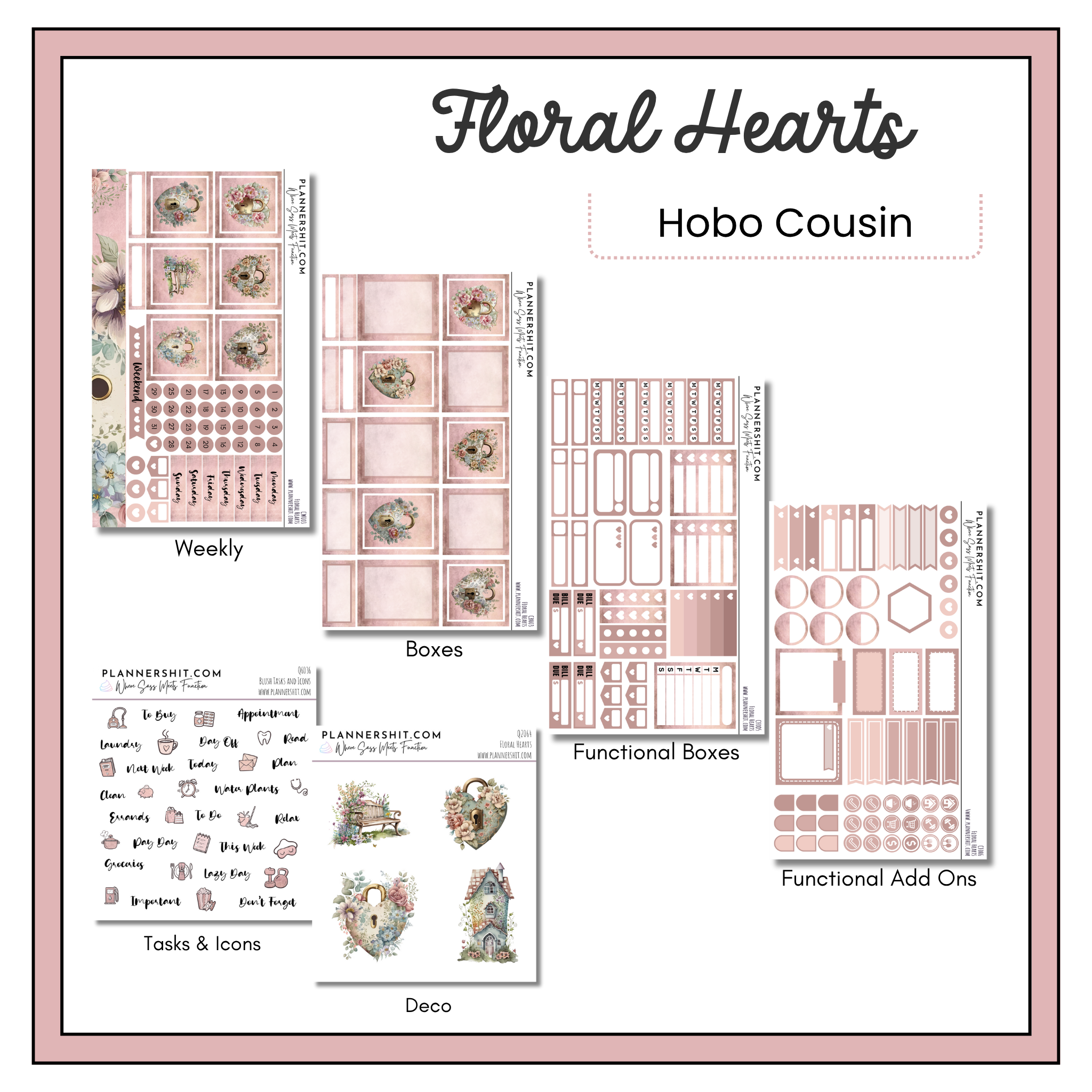 Floral Hearts (Cousin)