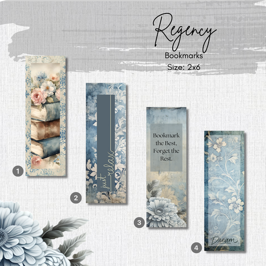 Paper Bookmark - Regency Collection