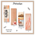 Paper Bookmark - Paradise
