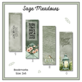 Paper Bookmark - Sage Meadows