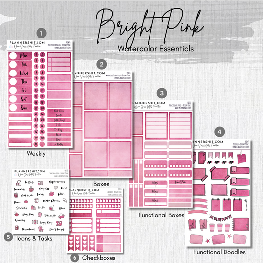 Bright Pink (Watercolor Essentials)