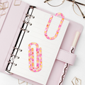 Jumbo Paperclip  - Pink Lemonade