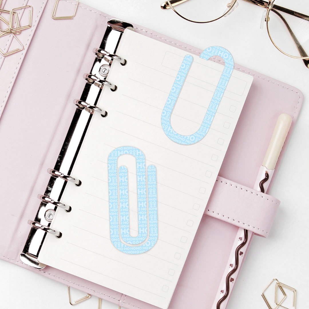 Jumbo Paperclip  - Ho Ho Ho