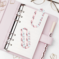 Jumbo Paperclip  -  Frosted Berry