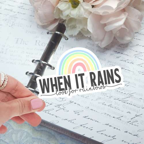 Die Cut - Look for Rainbows