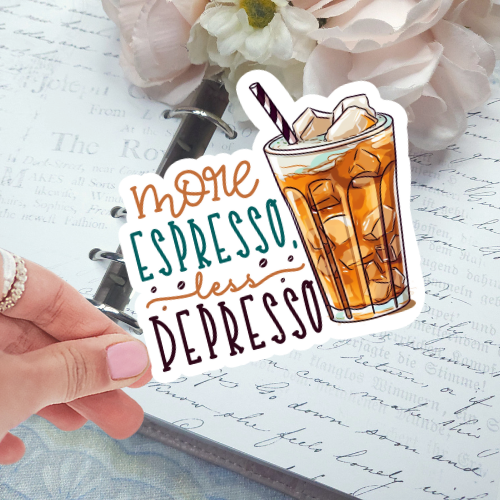 Die Cut - Espresso Depresso