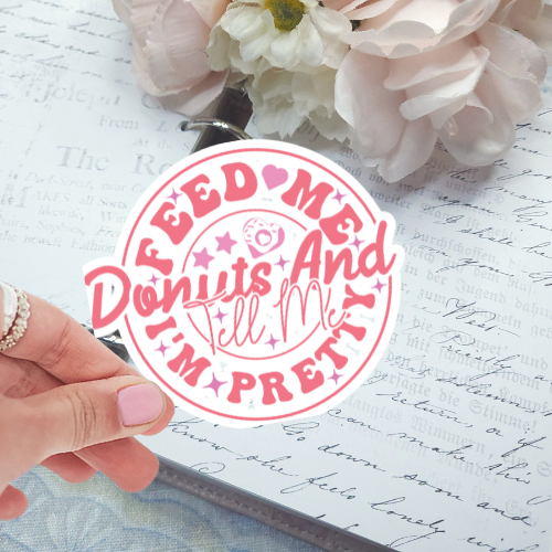 Die Cut - Feed Me Donuts