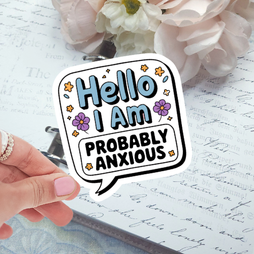 Die Cut - Hello, Probably Anxious