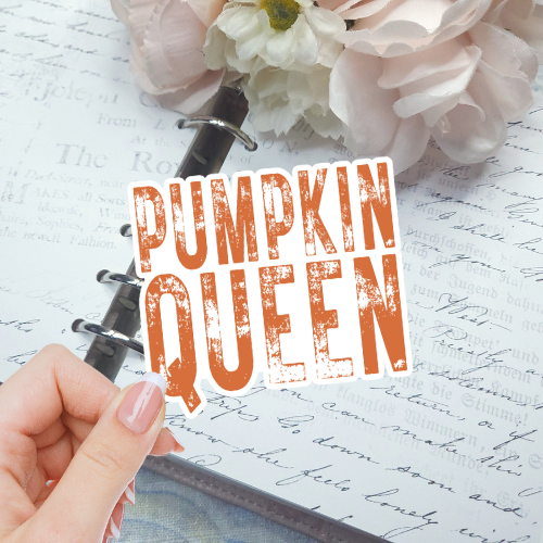 Die Cut - Pumpkin Queen
