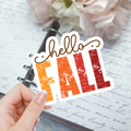 Die Cut - Hello Fall