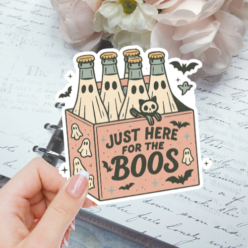 Die Cut -Just Here for the Boos